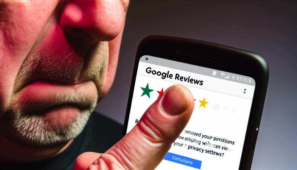 google review privacy control